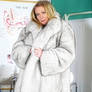 Gwyneth Paltrow in fox fur coat