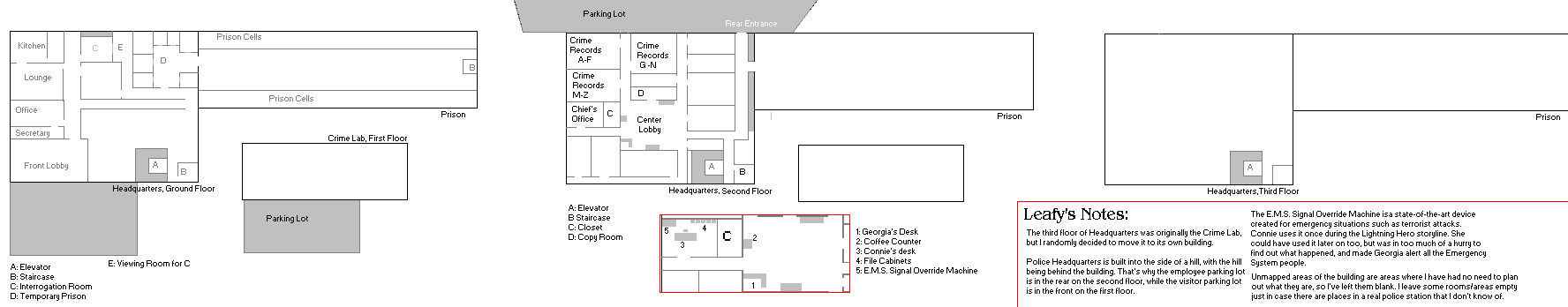 Police Headquarters Map by BlueLeafeon on DeviantArt