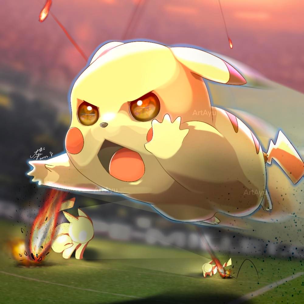 Pikachu Agility by art-ayu on DeviantArt