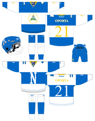 Team Nicaragua Hockey Uniform