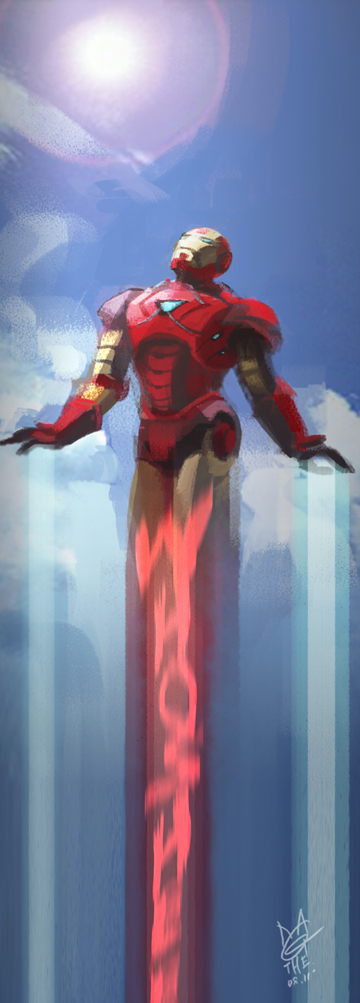 IRONMAN ON THE SKY