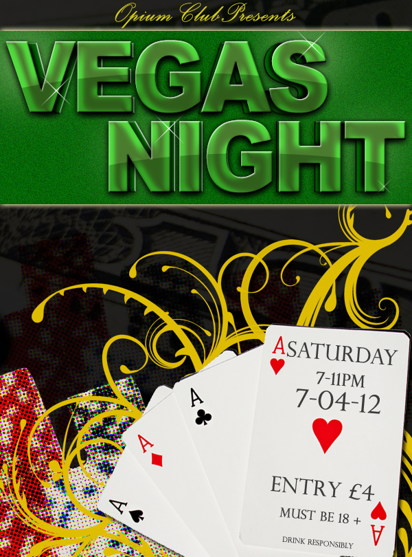 Vegas Night Poster