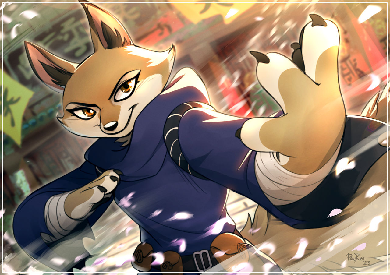 Zhen from Kung Fu Panda 4 by froggiechan on DeviantArt