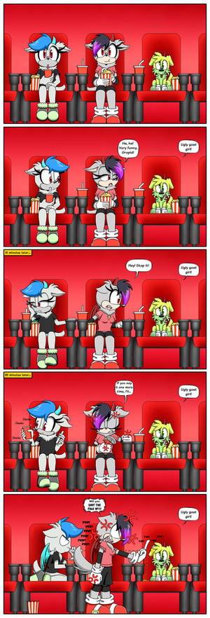 [ART TRADE] Comic - Movie Theater