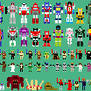 Star Wars and Transformers Pixel Art