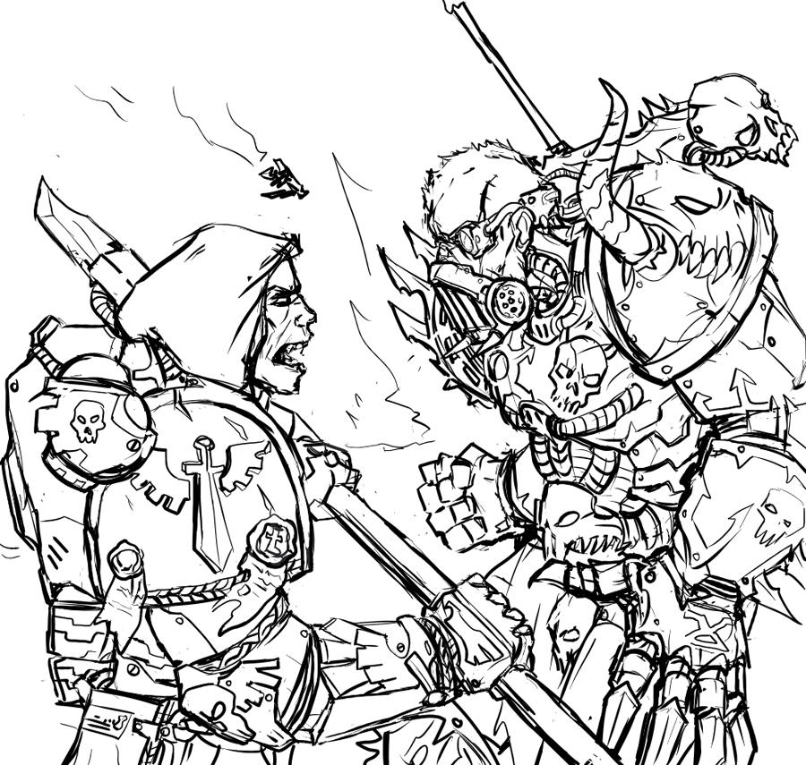 Brawling Drawaging Brawl by kriegsmachine14 on DeviantArt