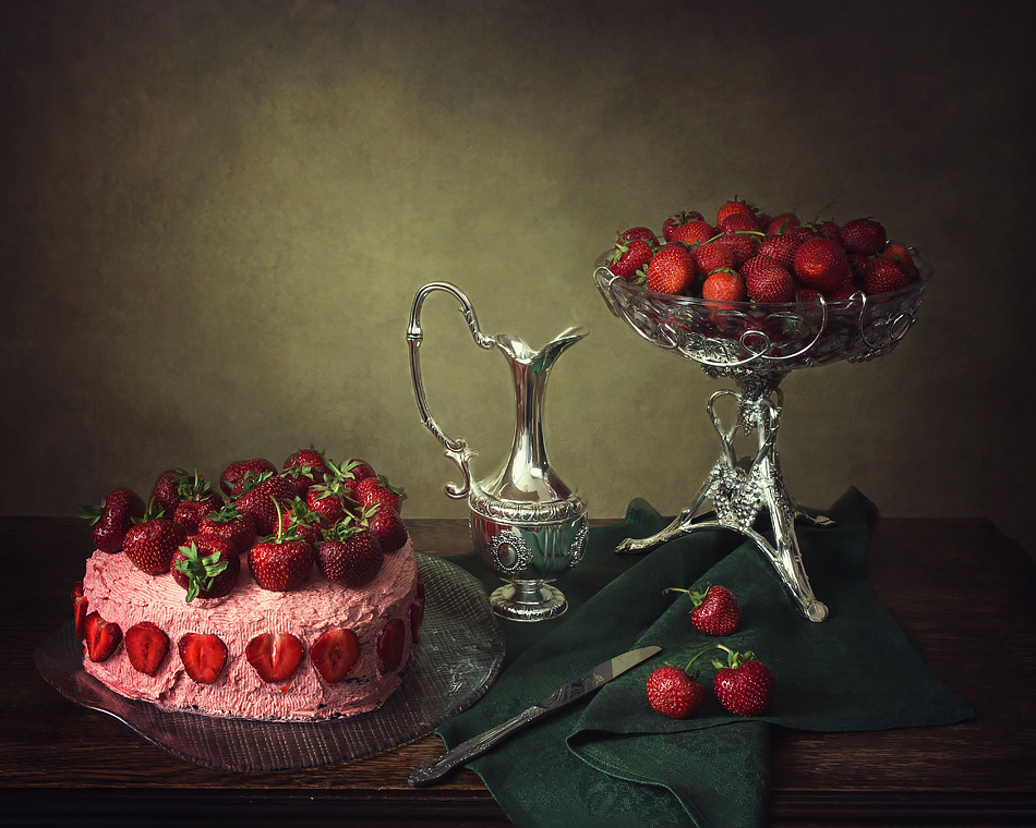 About strawberry cake