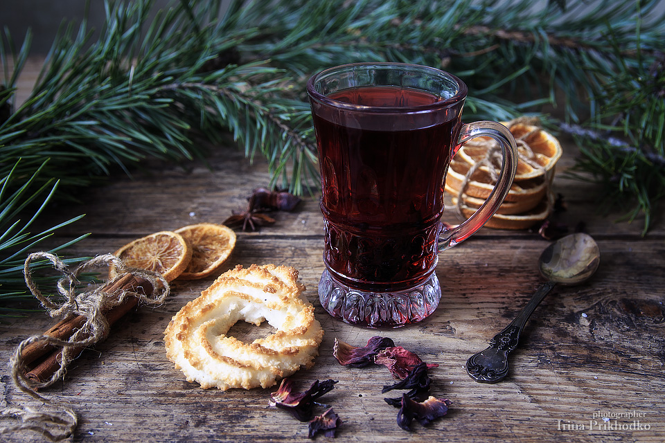 Winter tea hibiscus by Daykiney on DeviantArt
