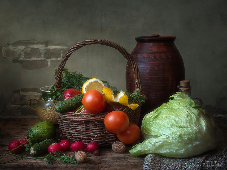 Still life with vegetables by Daykiney on DeviantArt