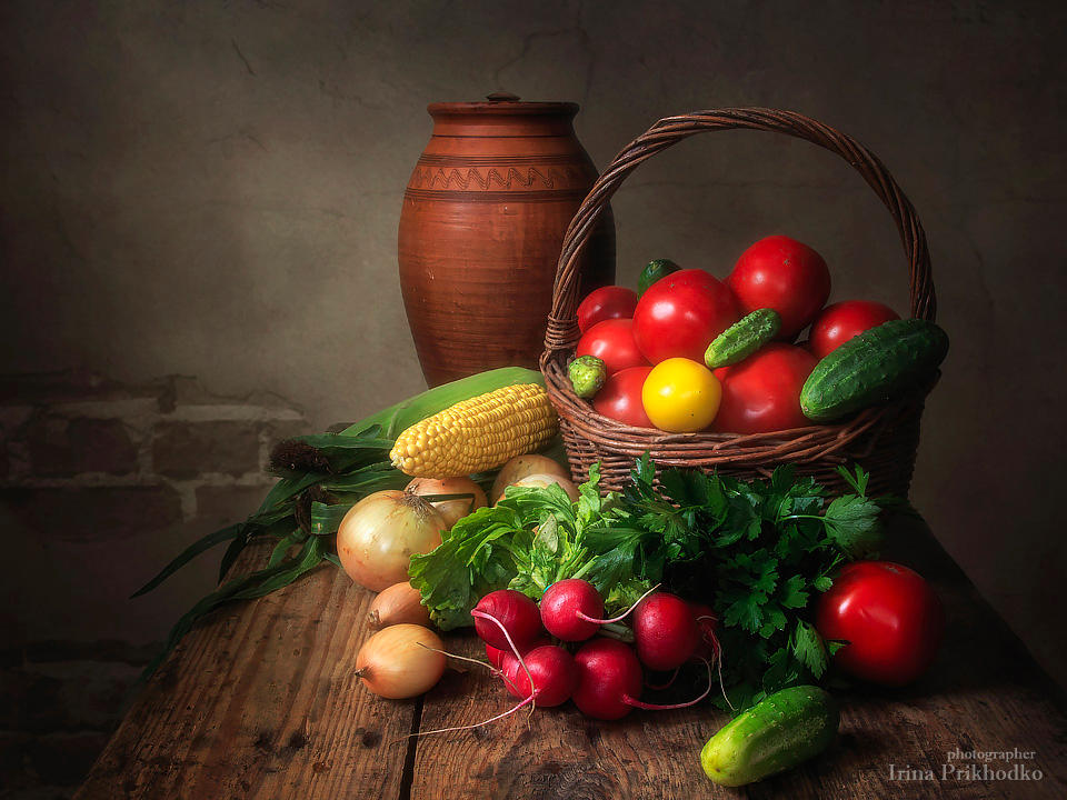Still life with vegetables by Daykiney on DeviantArt