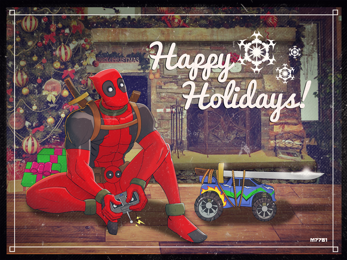 a deadpool xmas