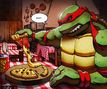 tmnt vs pizza