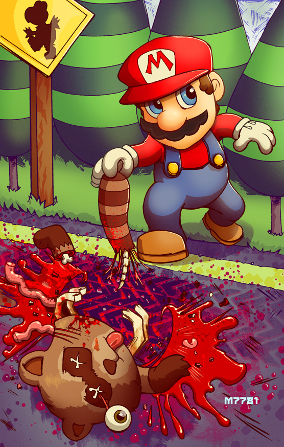 raccoon mario origins