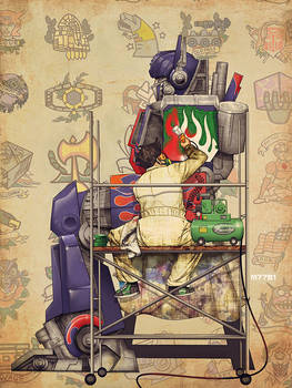 optimus prime x rockwell