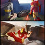 batman x iron man -OTIS