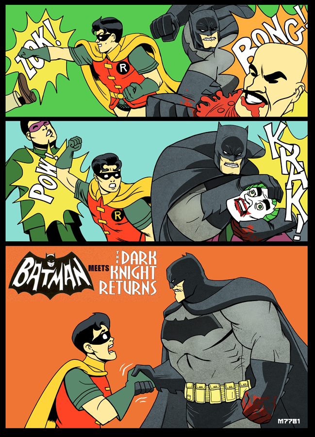 60's Batman TV show x Dark Knight Returns