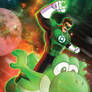 green lantern x yoshi