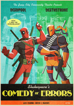 deadpool and deathstroke : comedy of errors