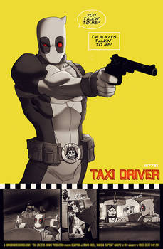deadpool x taxi driver