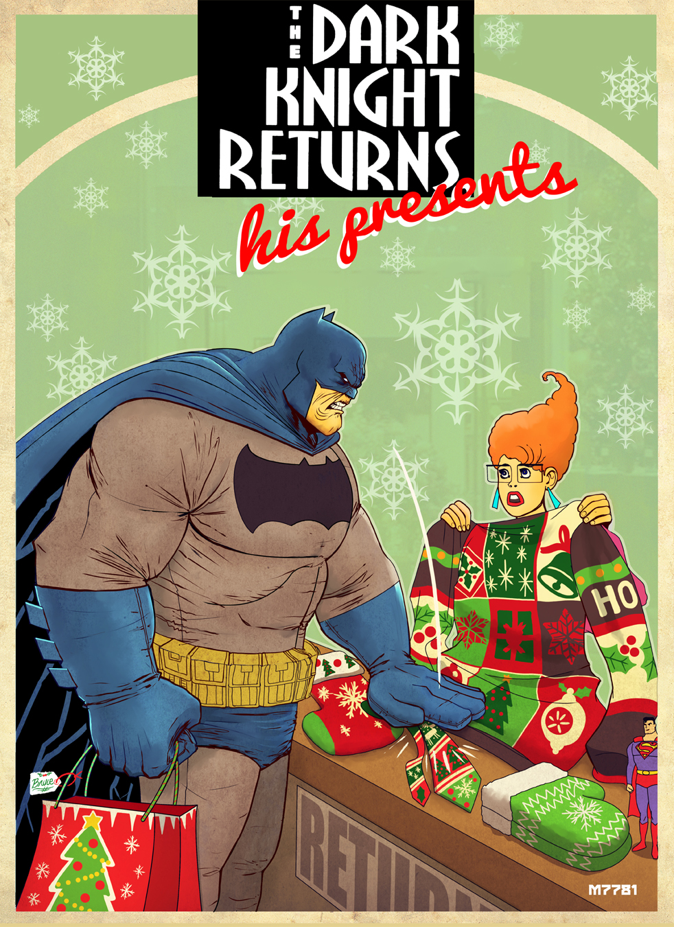 the dark knight returns... his presents