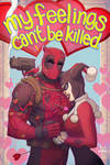 a deadpool and harley quinn valentine by m7781