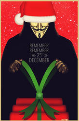 V for vendetta: remember the 25th of december