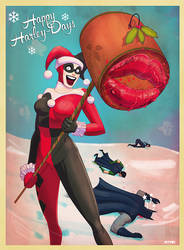 a harley quinn christmas