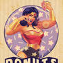 wonder woman x donuts