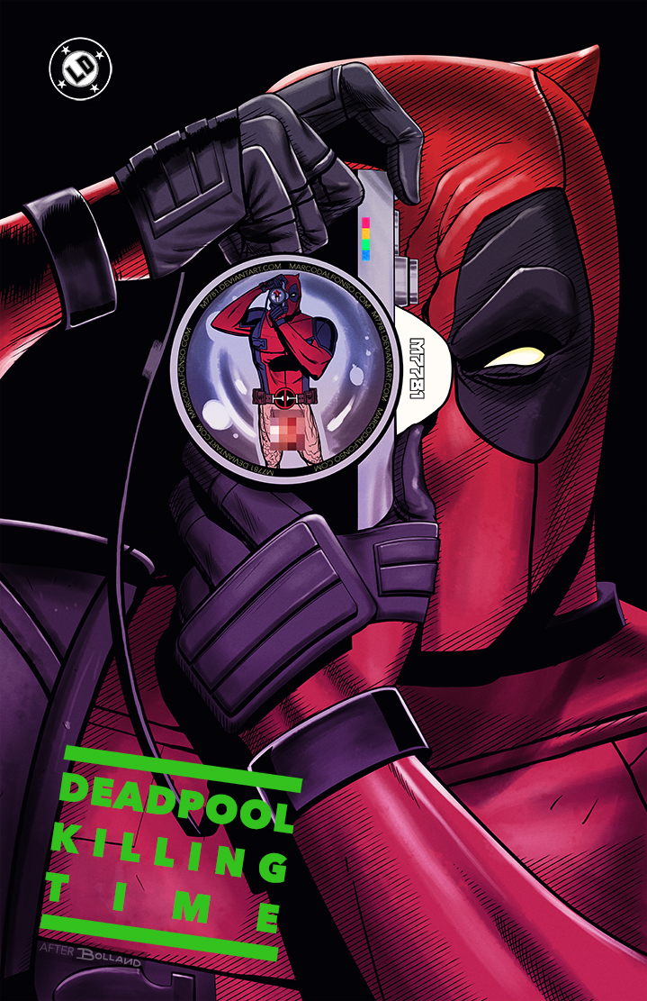 the killing joke x deadpool by m7781