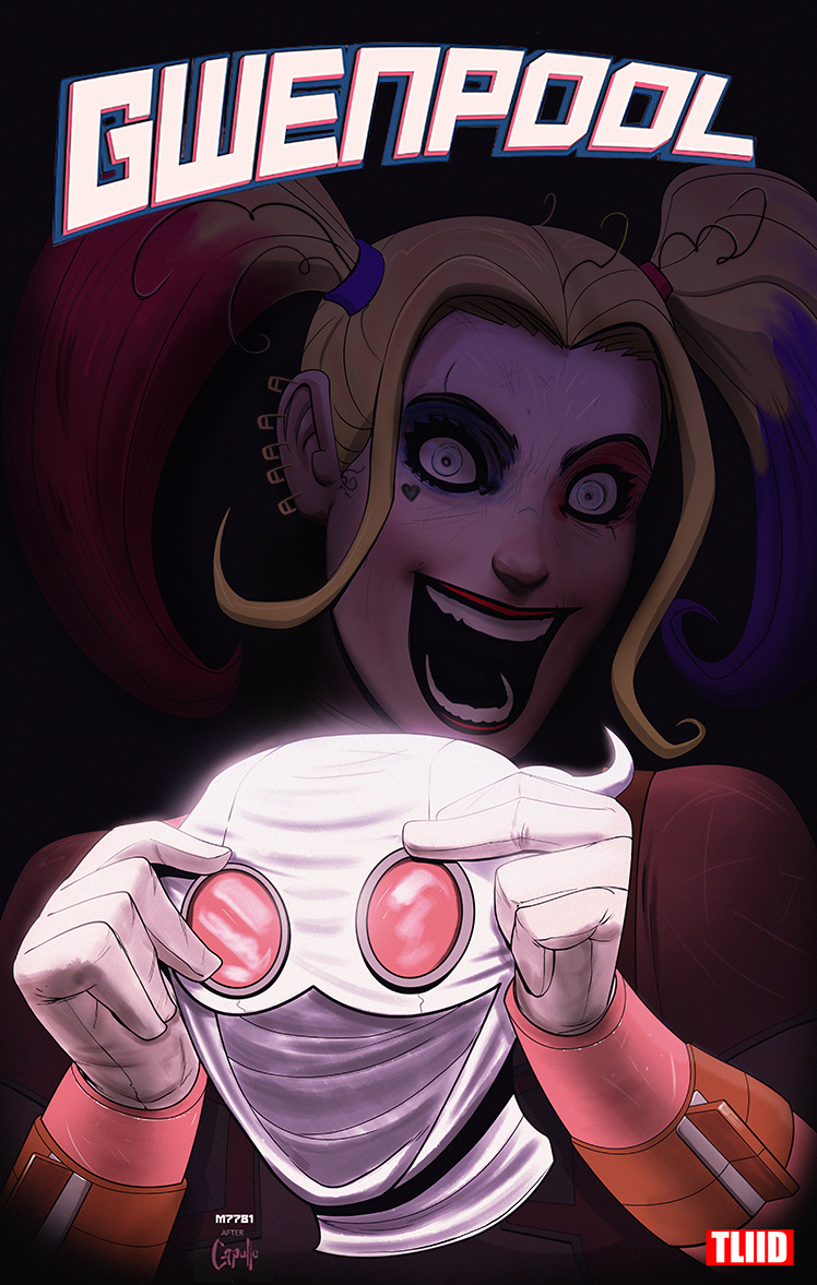 what if... gwenpool was really harley quinn