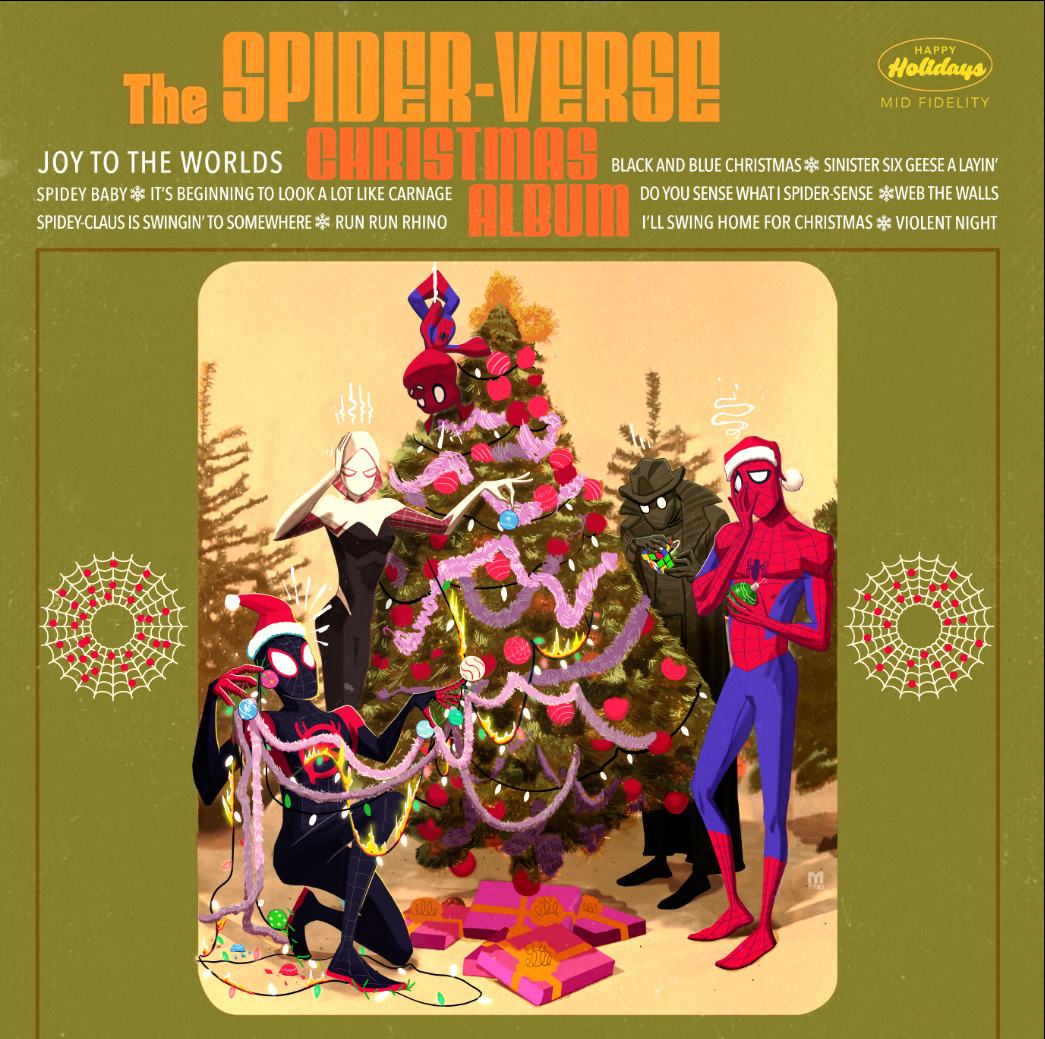 spider-verse christmas album