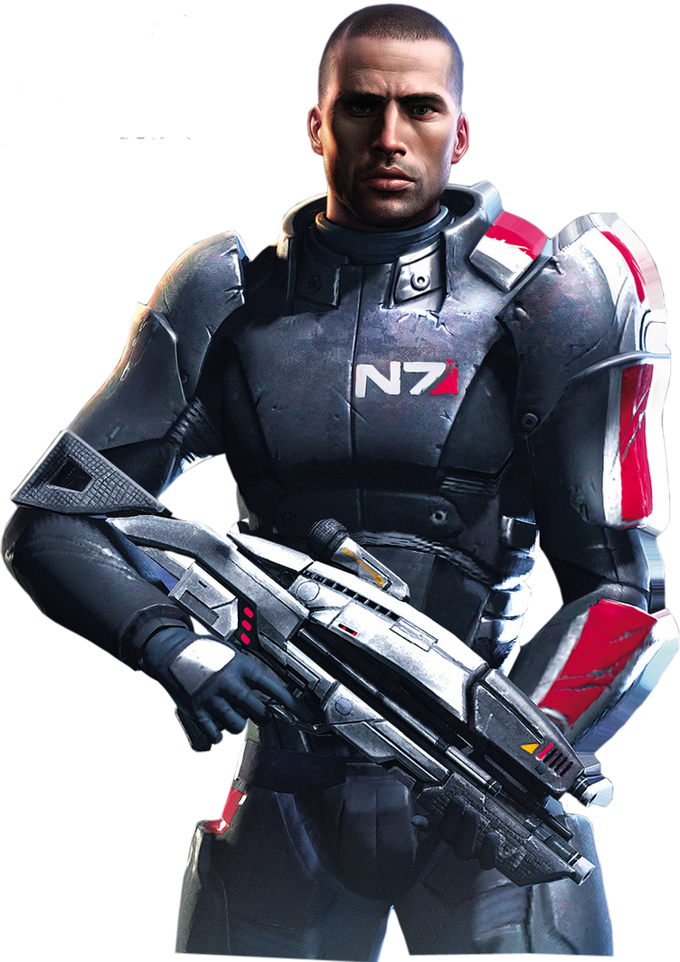 Render Commander Shepard By Yessing On Deviantart 