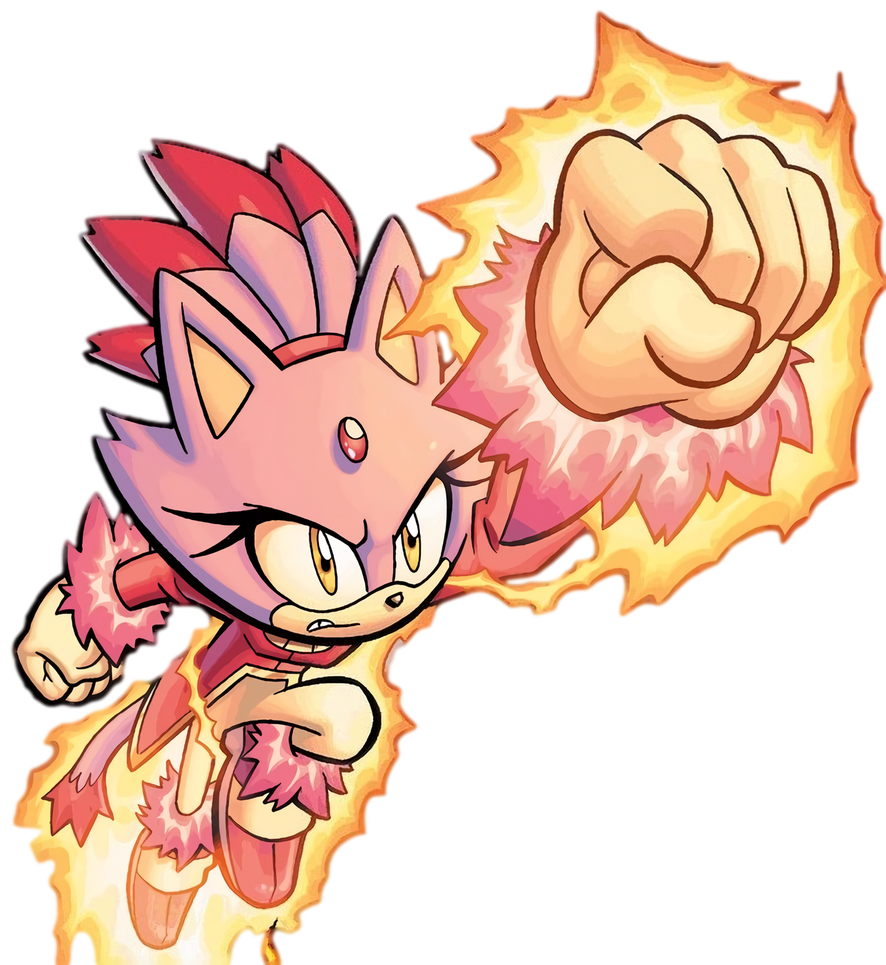 Archie Catt Blaze the Cat {Archie} (Render) by yessing on DeviantArt