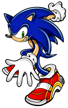 Sonic the Hedgehog (Render #6)