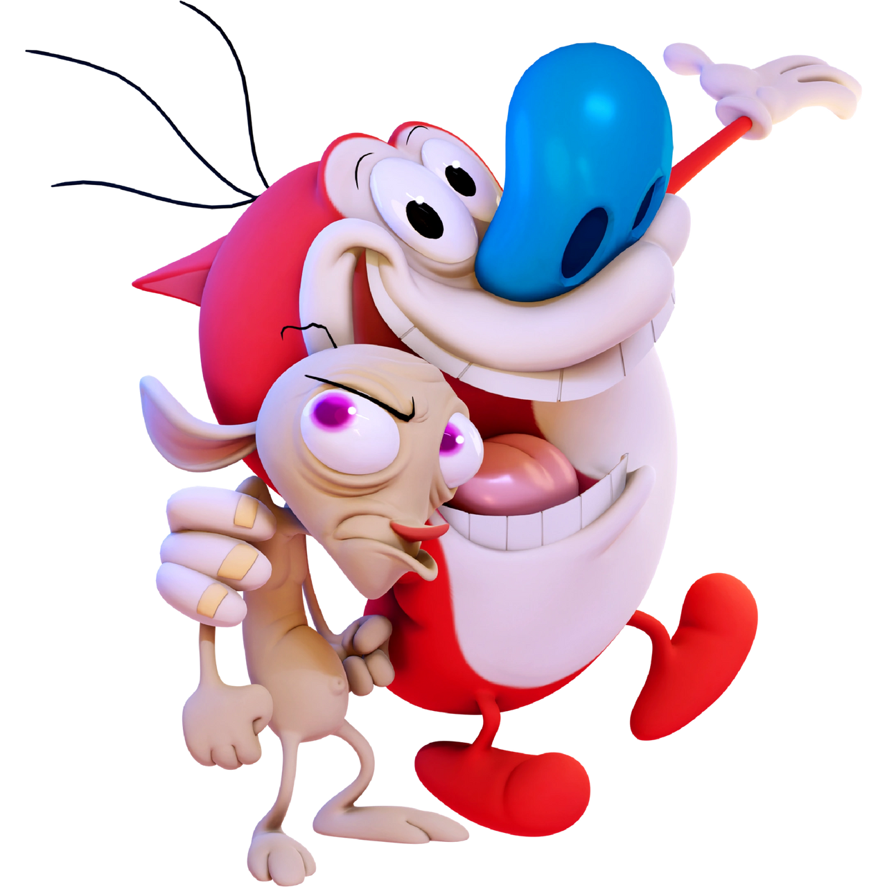Steempy Ren and Stimpy (Render) by yessing on DeviantArt