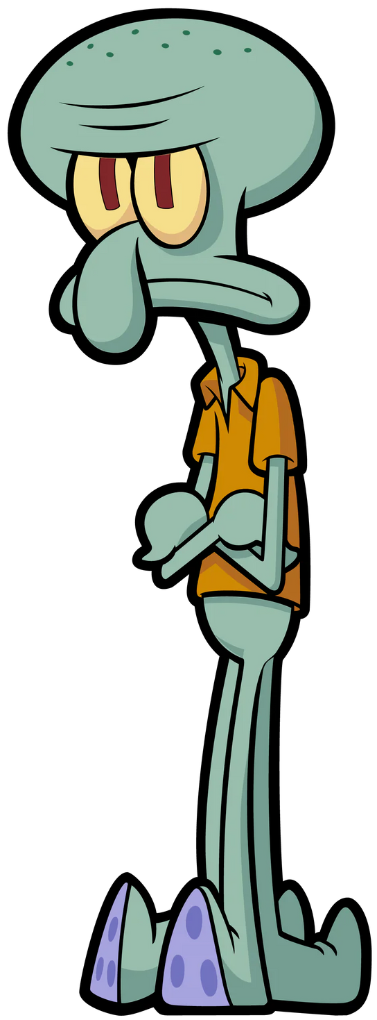 Squidward Tentacles (Render #2) by yessing on DeviantArt Squidward Tentacles (Render #2) by yessing on DeviantArt