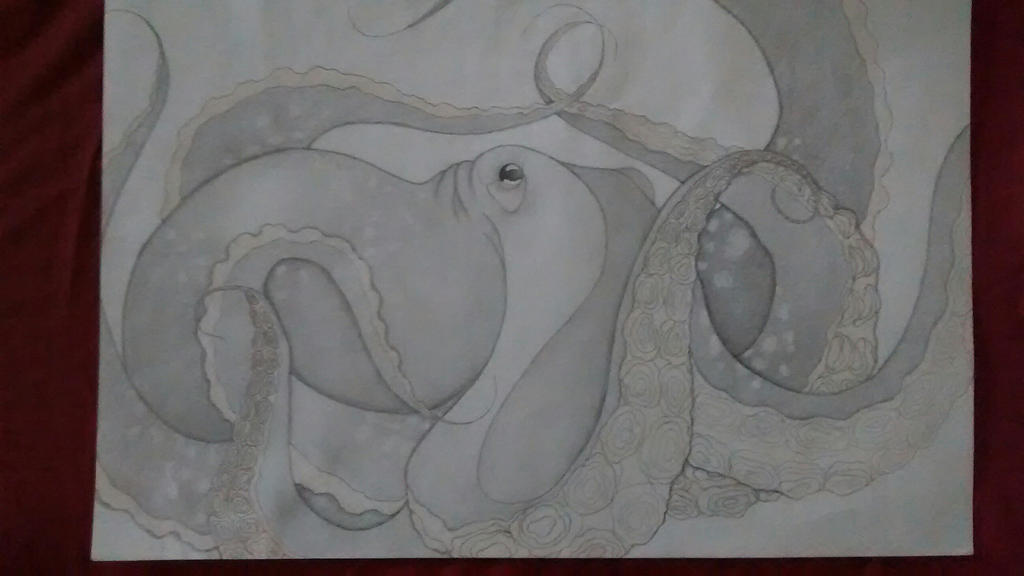 Octopus Graphite Graphite Octopus Open Concept Piece by Cloaina on DeviantArt