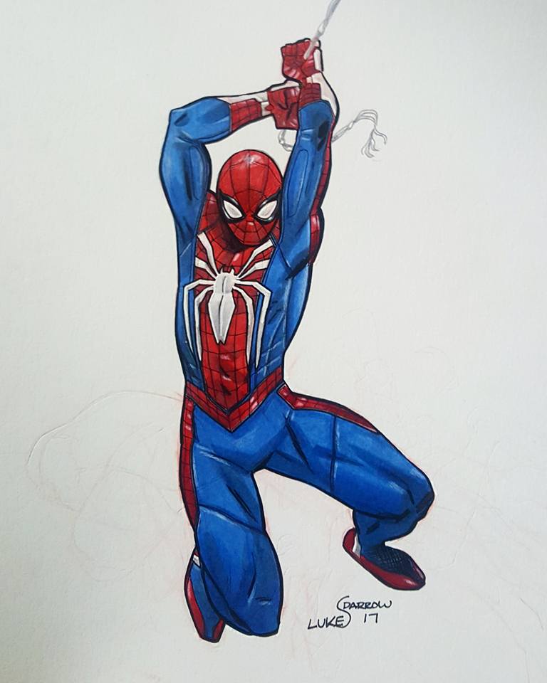 Spider-Man PS4 by lukesparrow on DeviantArt