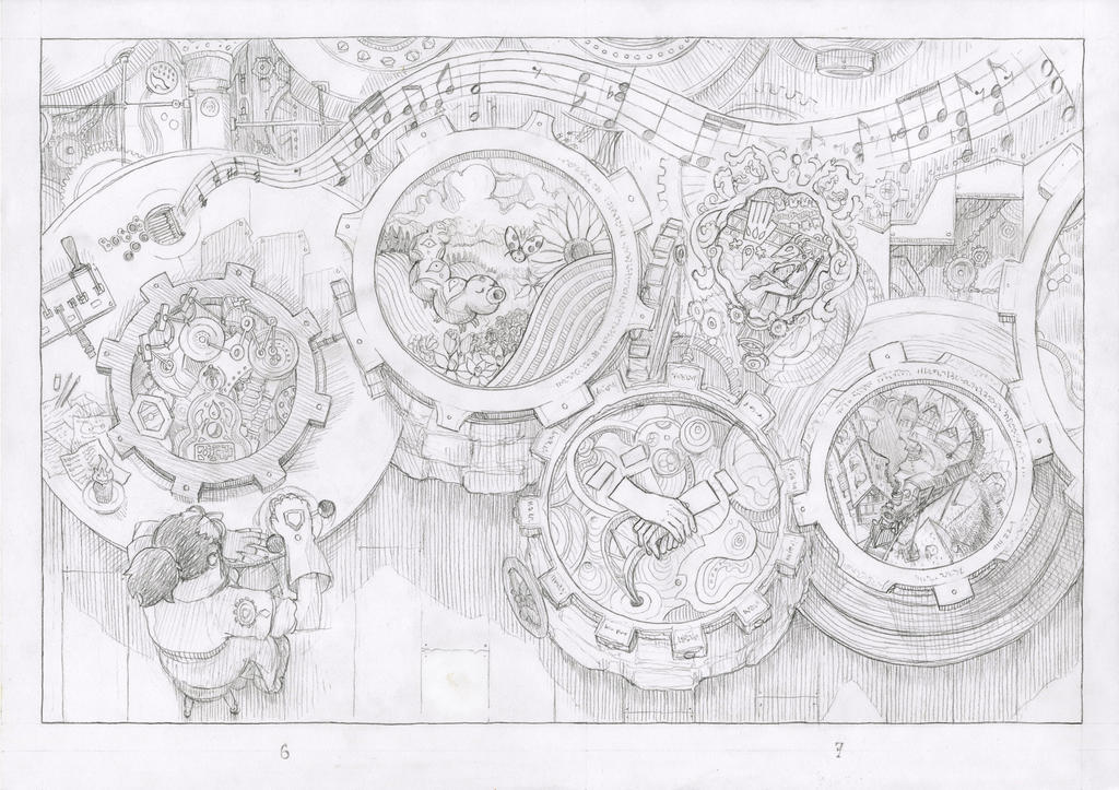 Deviantart Pinon Pinion 6 and 7 by wandmeister on DeviantArt
