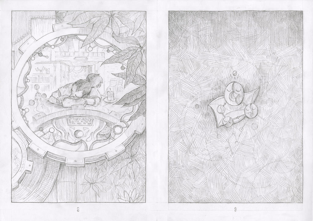 Deviantart Pinon Pinion 8 and 9 by wandmeister on DeviantArt