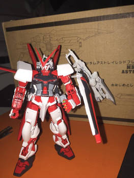 HG Astray Red Frame Flight Unit custom attempt