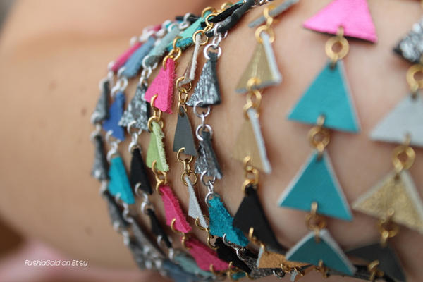 Triangle bracelets