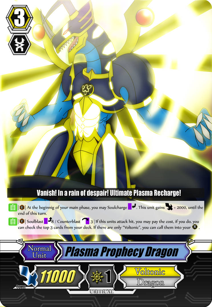 Cardfight Vanguard Plasma Prophecy Dragon 18 By Tyron91 On Deviantart