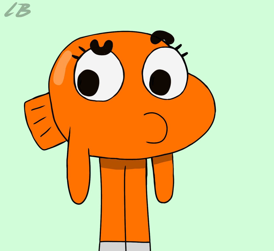 Orange Amphibian- I mean Fish by RalphDoesArt on DeviantArt