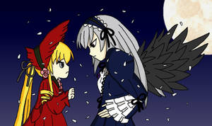Shinku and Suigintou, Bittersweet Rivals