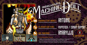 Antoine: Machine Doll Puppeteer Profile