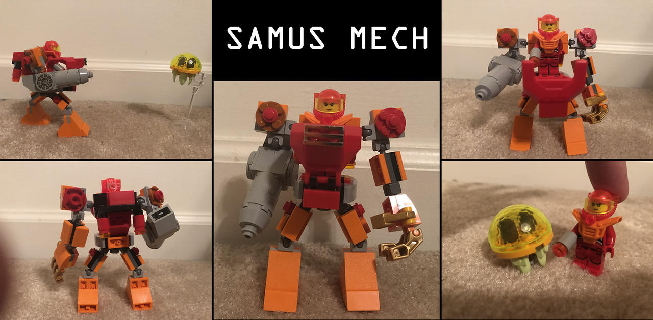 Lego MOC: Samus Mech by Hexidextrous on DeviantArt
