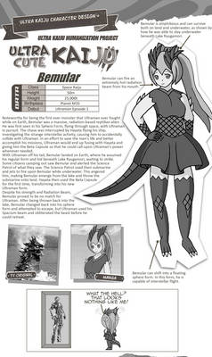 Bemular-Chan: Ultrakaiju Humanization Project