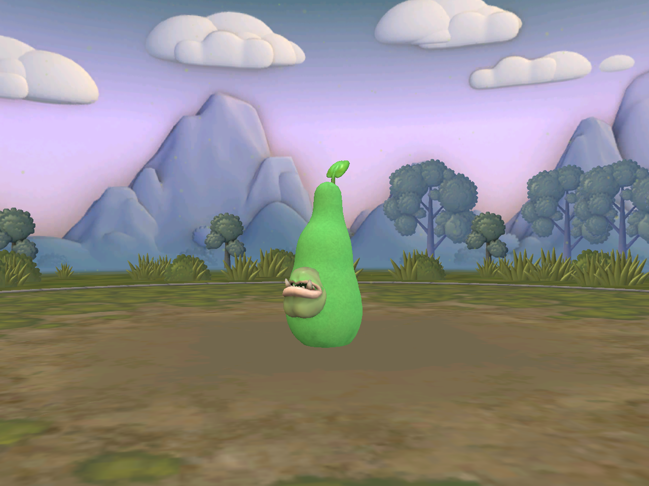 The pear has entered Spore