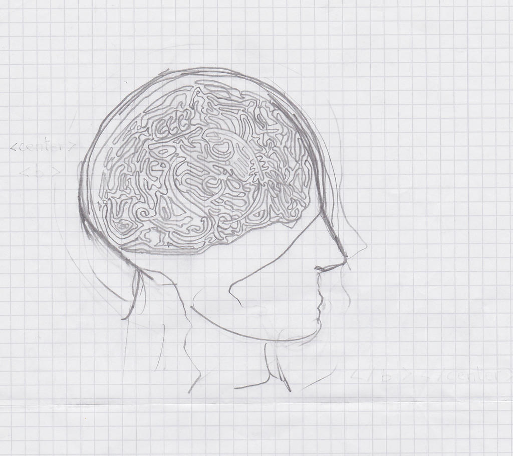 Brain by warcel-drawings on DeviantArt